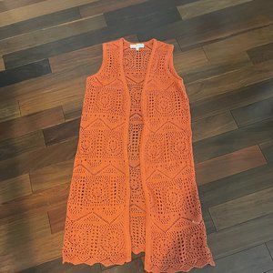Chelsea & Theodore Long Sweater Vest